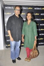 anant mahadevan with tanishta chaterjee at RED Blue and Yellow showroom